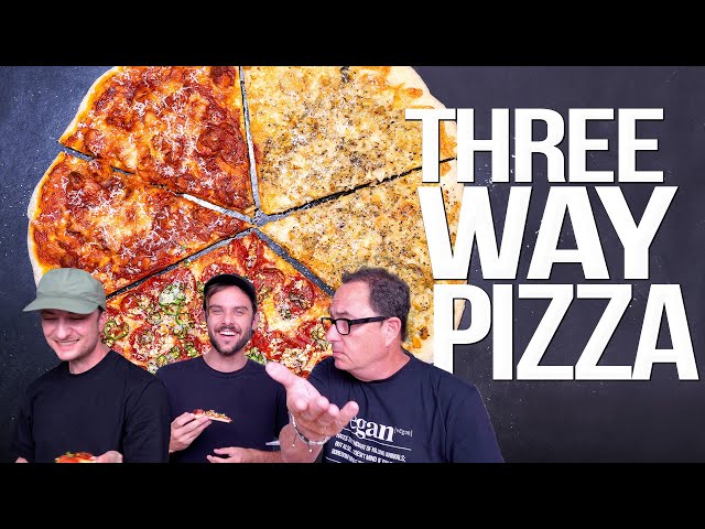 Three-way pizza