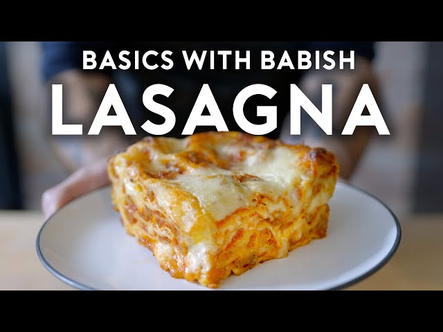 Ultra-Melty Bechamel Lasagna
