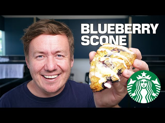 Starbucks Blueberry Scones