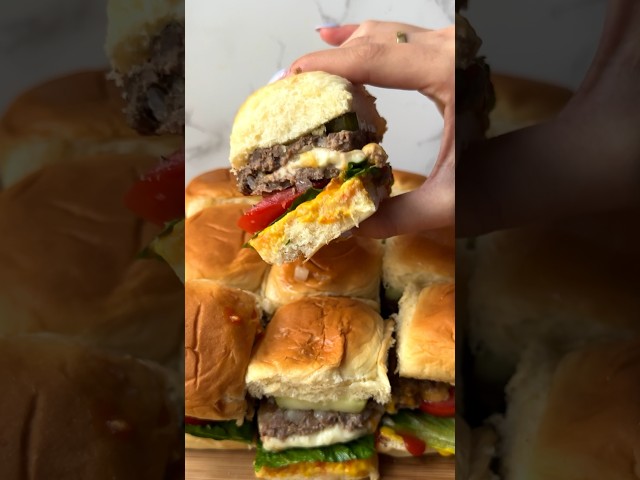 Lucy Juicy Burger Sliders Sheet Pan