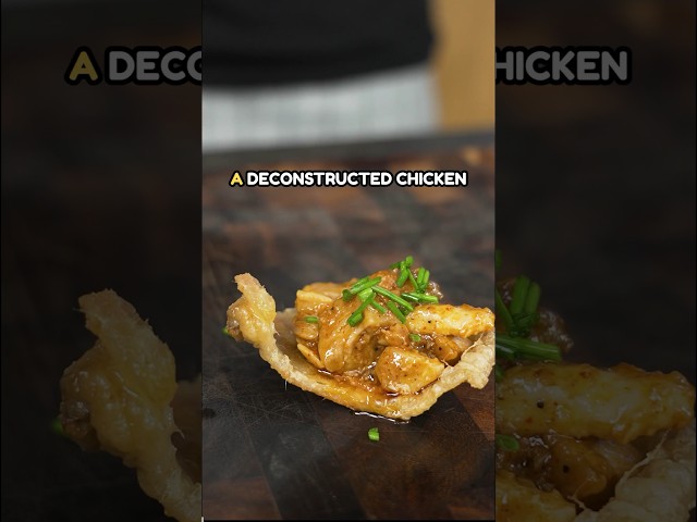 Delicious Deconstructed Chicken Wing
