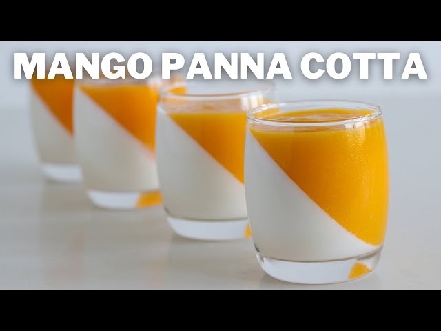 Mango Panna Cotta
