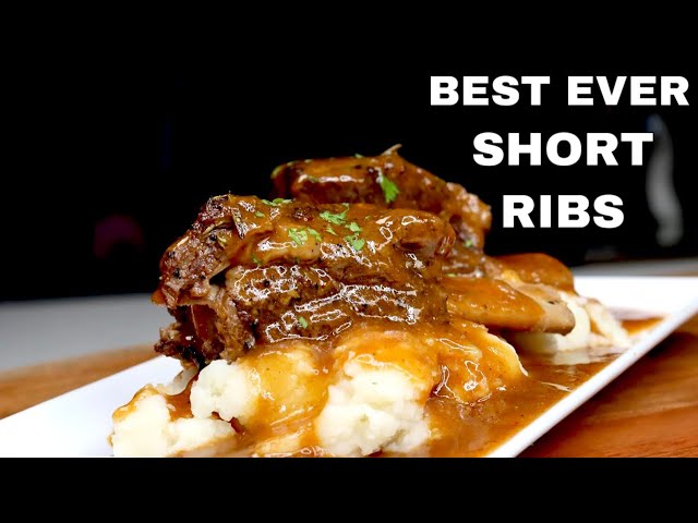 Easy Oven Baked Beef Short Ribs