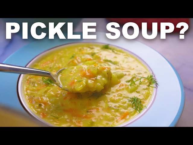 Polish-American Pickle Soup