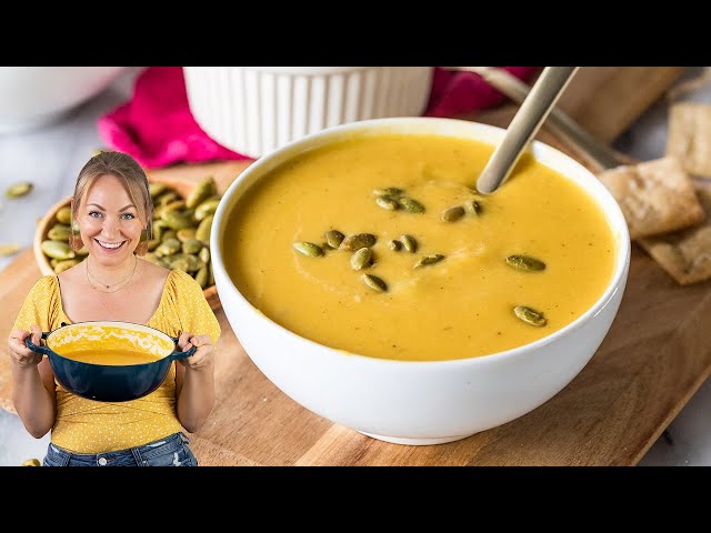 Warm and Cozy Butternut Squash Soup