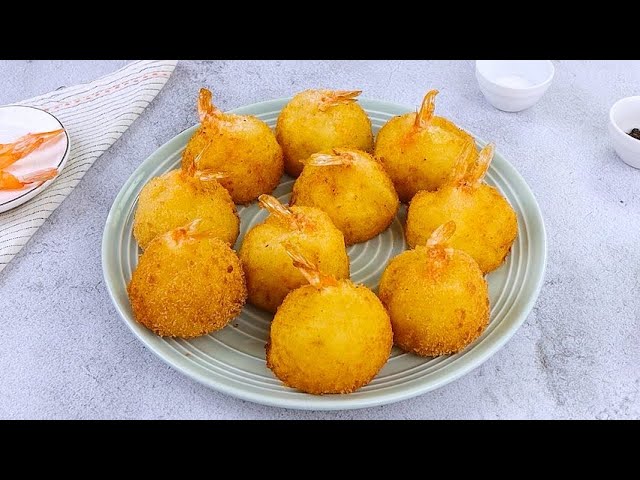 Shrimp Potato Balls