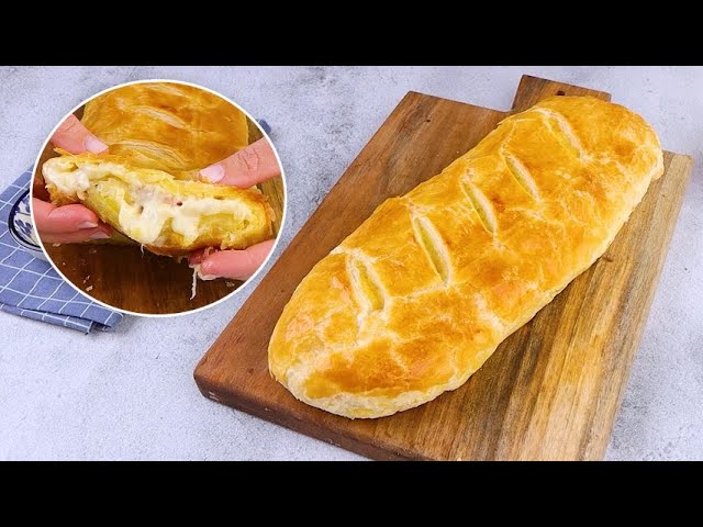 Potato pastry roll