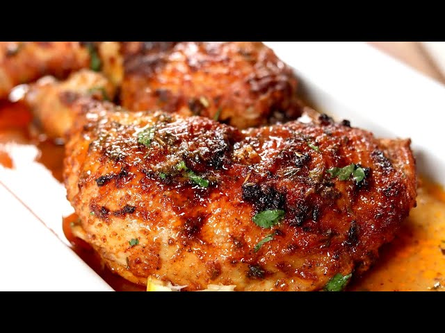 Mouthwatering Baked Chicken in The Oven