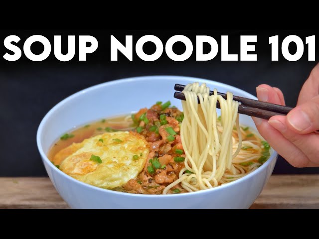 Noodle Soup at Home