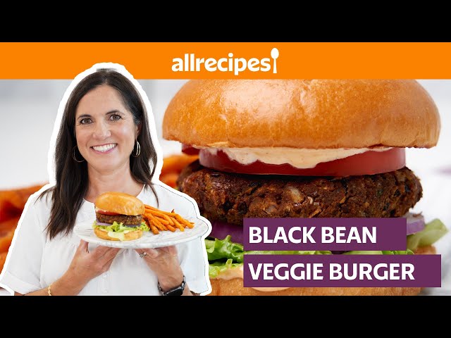 Homemade Black Bean Veggie Burgers