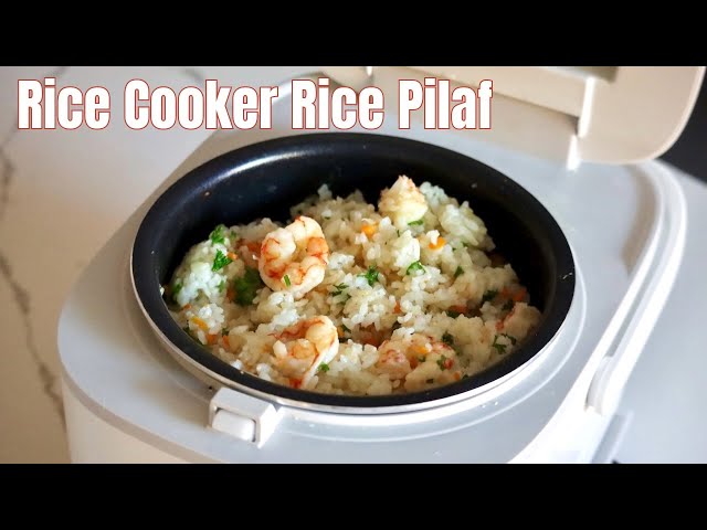 Rice Cooker Rice Pilaf - Yuko's Kitchen - Japanese Cooking 101