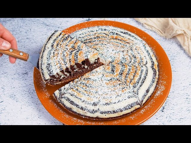 Marble Cake in a Pan