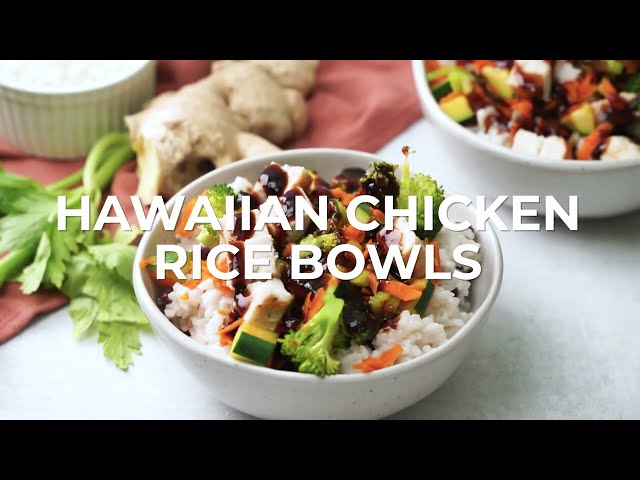 Chicken Rice Bowls