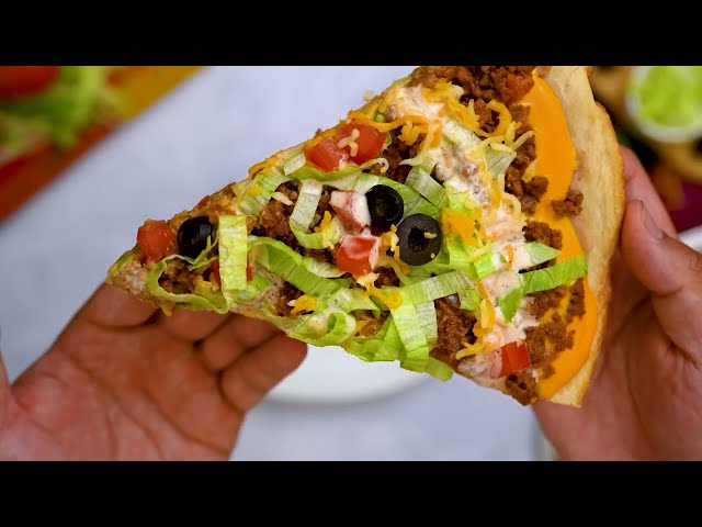 Easy Taco Pizza