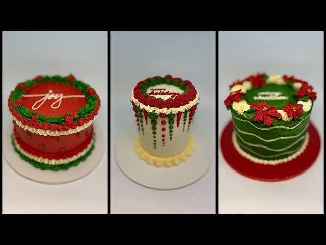 Christmas Cake Design & Ideas