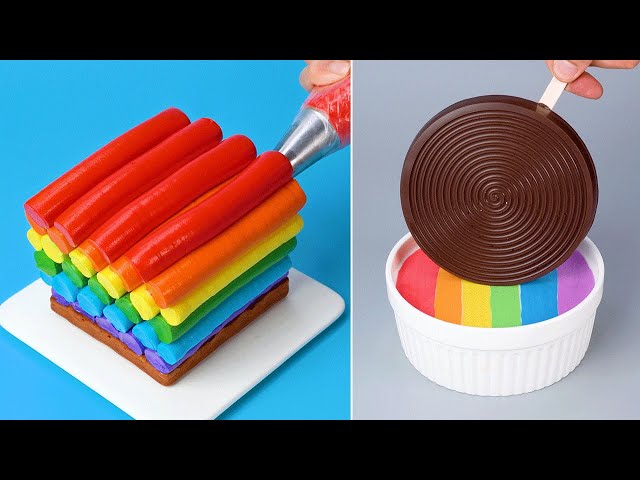 Perfect Rainbow Chocolate Cake You Should Try