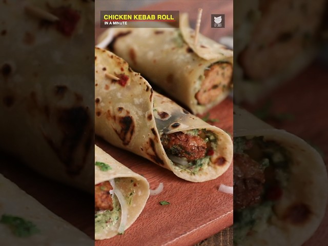 Grilled Chicken Kebab Roll