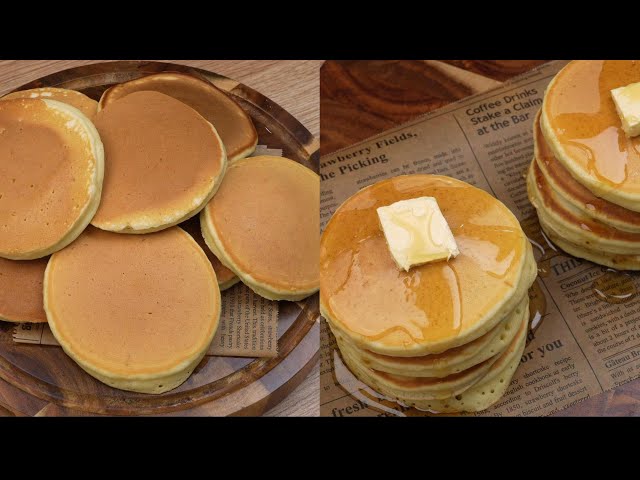 Light and Airy Pancakes with a Fluffy Texture