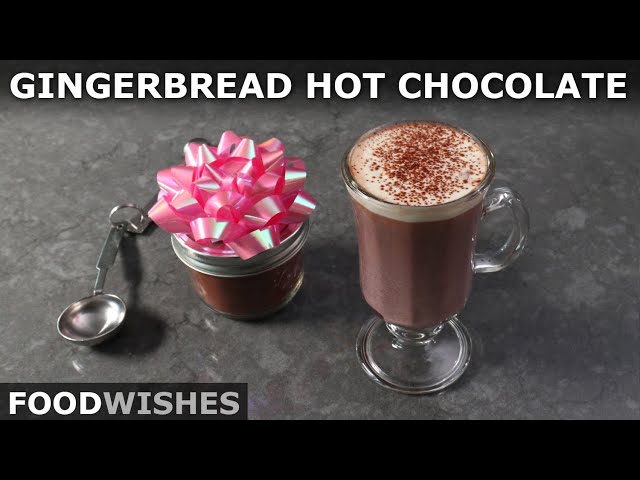 Instant Gingerbread Hot Chocolate Mix