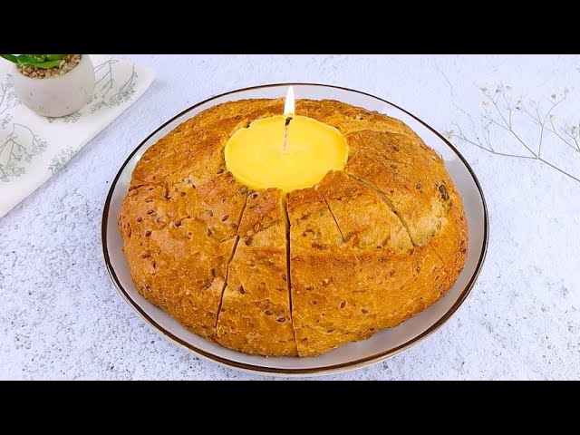 Butter Candle in Bread: the Viral Recipe for any Occasion