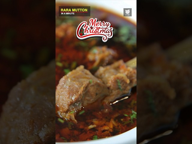 Rare Mutton Gravy and Spicy North Indian Mutton