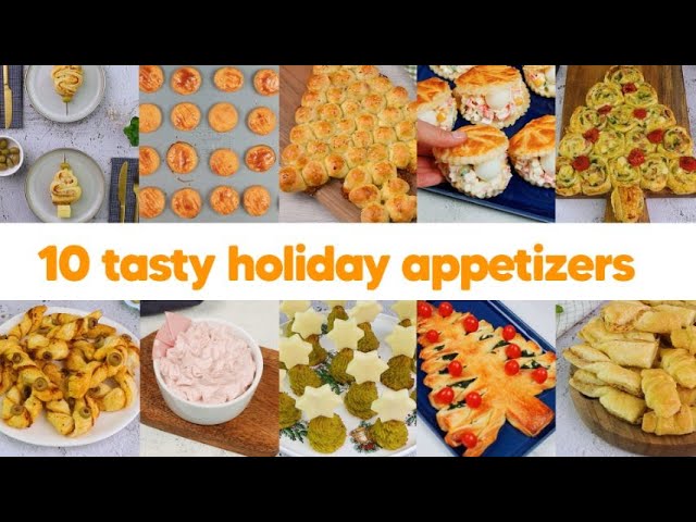 10 Tasty Holiday Appetizers: Easy and Delicious