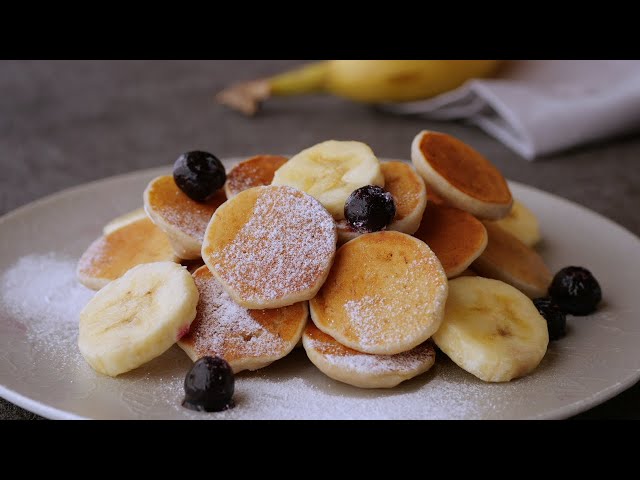 Gluten-free Rice flour Banana Pancakes