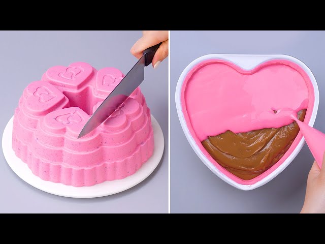 Beautiful Pink Cake Decorating Ideas