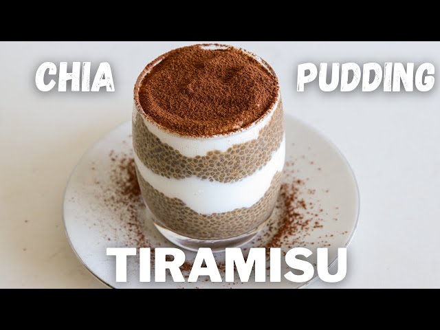 Tiramisu Chia Pudding