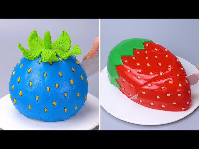 Yummy Fondant Fruit Cake Decoration Ideas