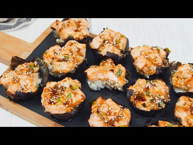 Salmon Baskets: the Sushi Dish to Make at Home