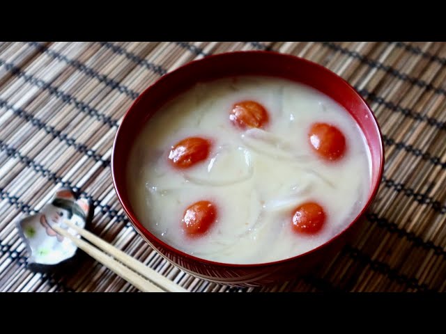 Onion Tomato Miso Soup