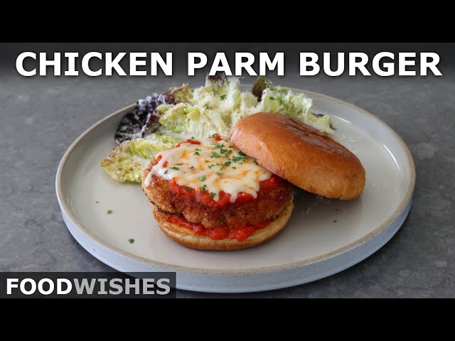 Chicken Parm Burgers