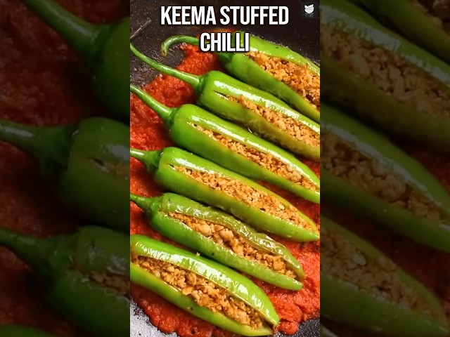 Keema Stuffed Chilli