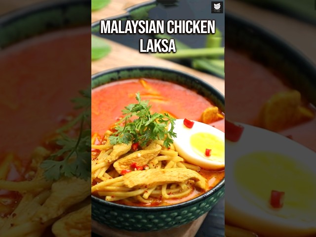 Malaysian Chicken Laksa: A Comforting Bowl Of Noodles & Curry