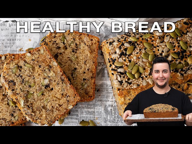 No-Knead Multiseed Bread all the Time