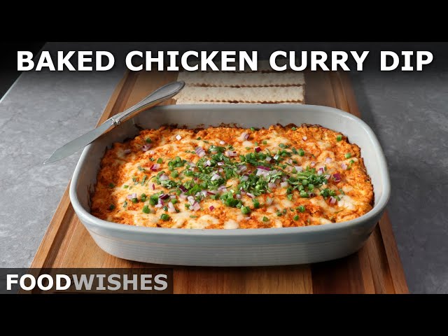 Baked Chicken Curry Dip