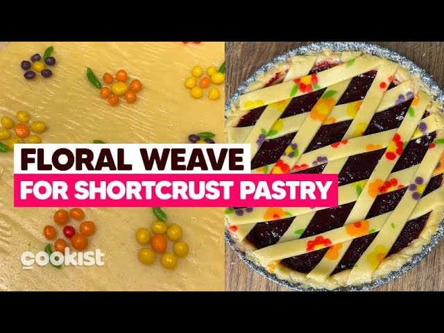 Floral Weave for Shortcrust Pastry: How to Make an Original and Beautiful Tart