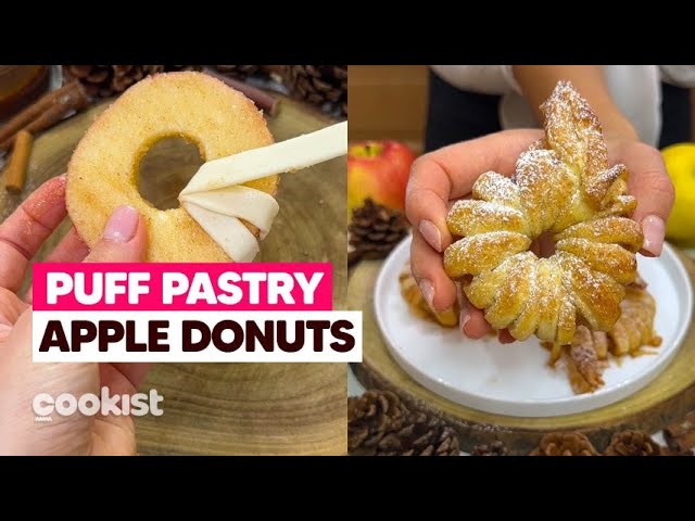 Puff Pastry Apple Donuts: the Perfect Sweet Snack