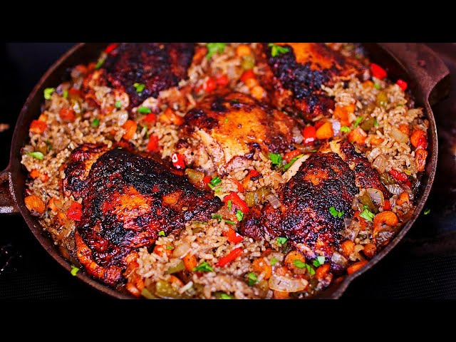 Easy One Pan Chicken and Rice