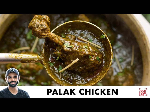 Dhaba Style Palak Chicken