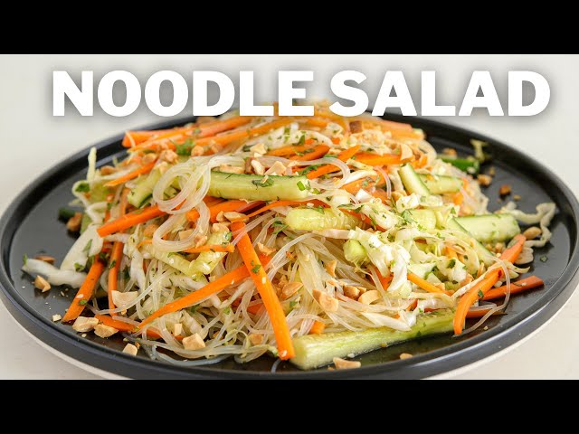 Noodle Salad for Dinner