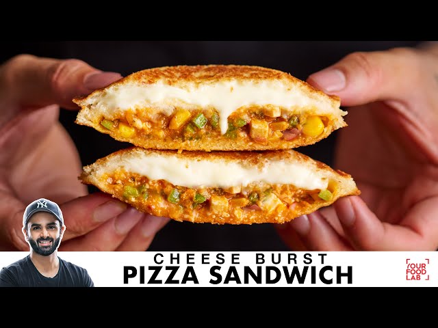 Cheese Burst Pizza Sandwich