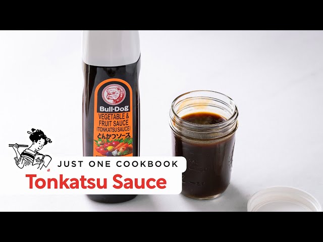 Delicious Homemade Tonkatsu Sauce