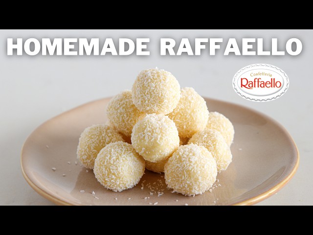 Homemade Raffaello Balls