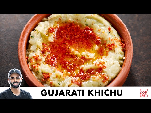 Gujarati Khichu for Breakfast