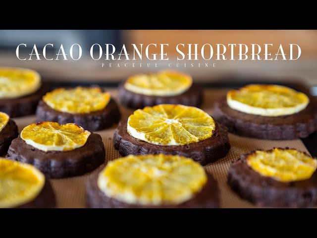 Cacao Orange Shortbread
