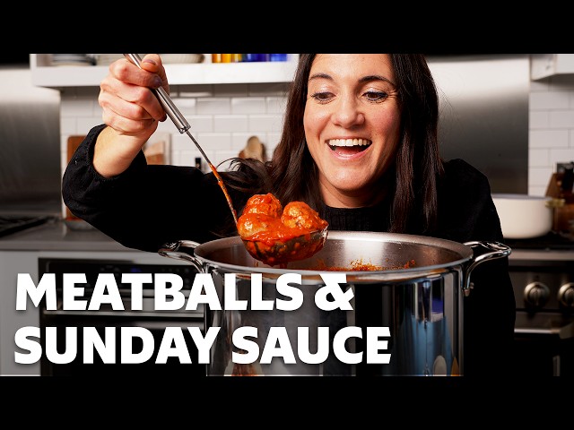 Meatballs & Sunday Sauce