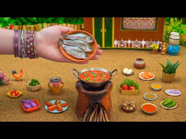 Miniature Fish Curry In Coconut Gravy