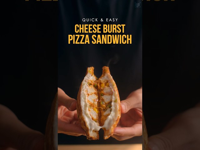 Cheese Burst Pizza Sandwich